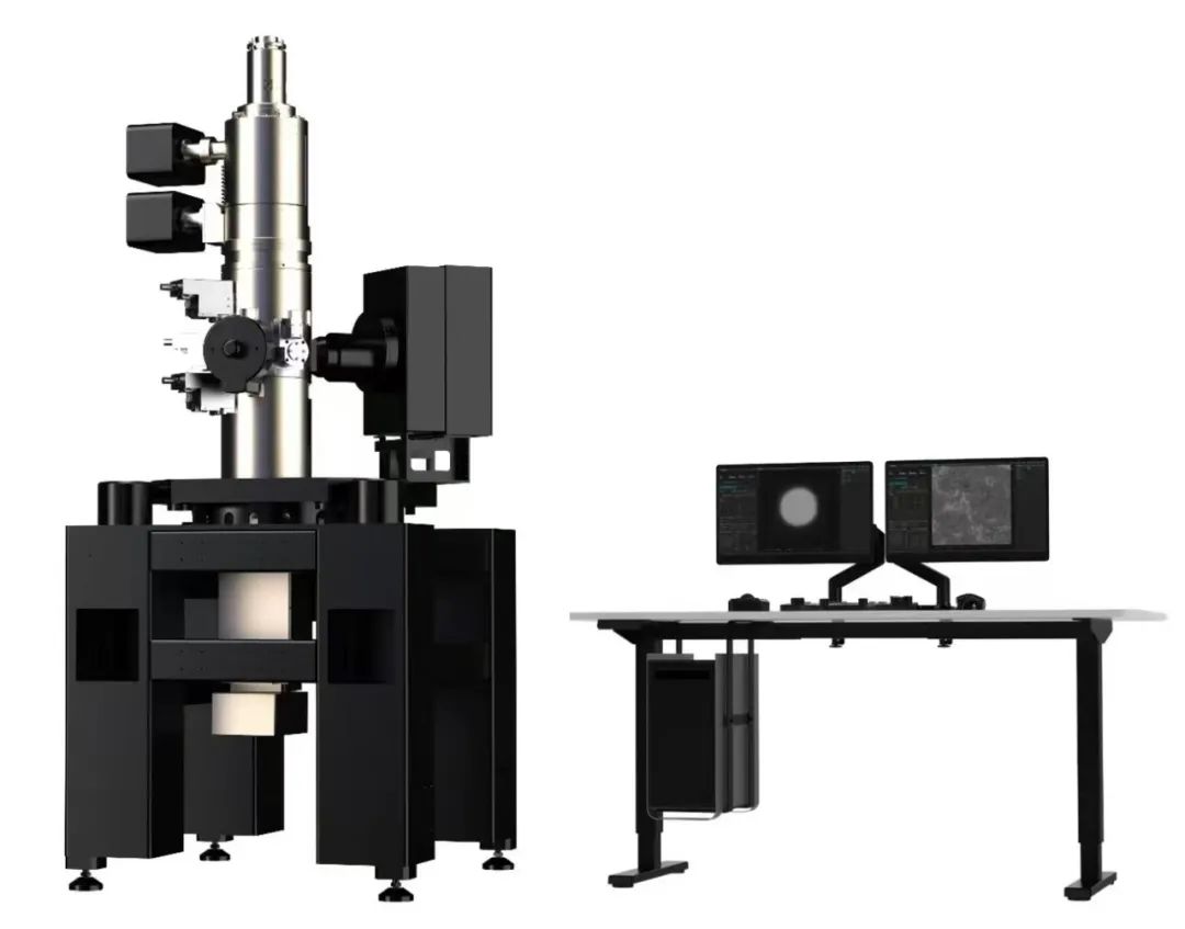 我国首个拥有自主知识产权的国产商业场发射透射电镜TH-F120。