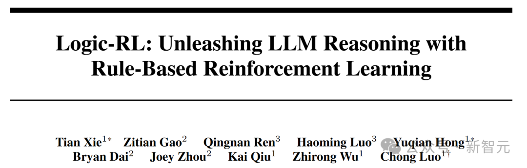 论文地址：https://arxiv.org/abs/2502.14768