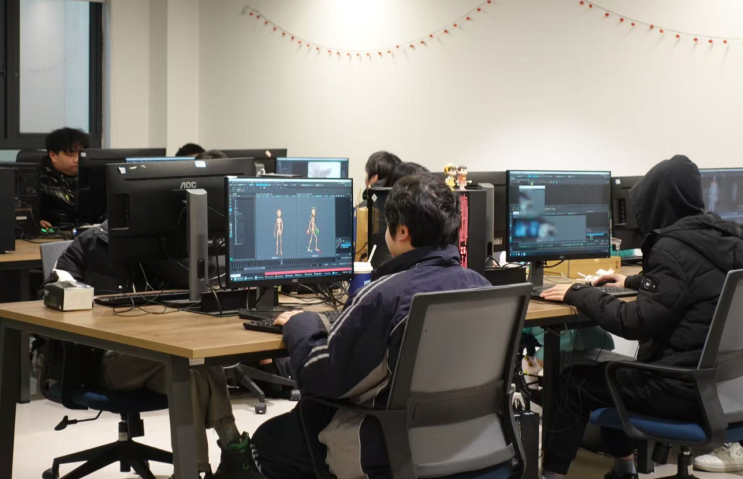 成都千鸟文化传播有限公司重庆市永川区实训基地。科技日报记者 王姗姗 摄