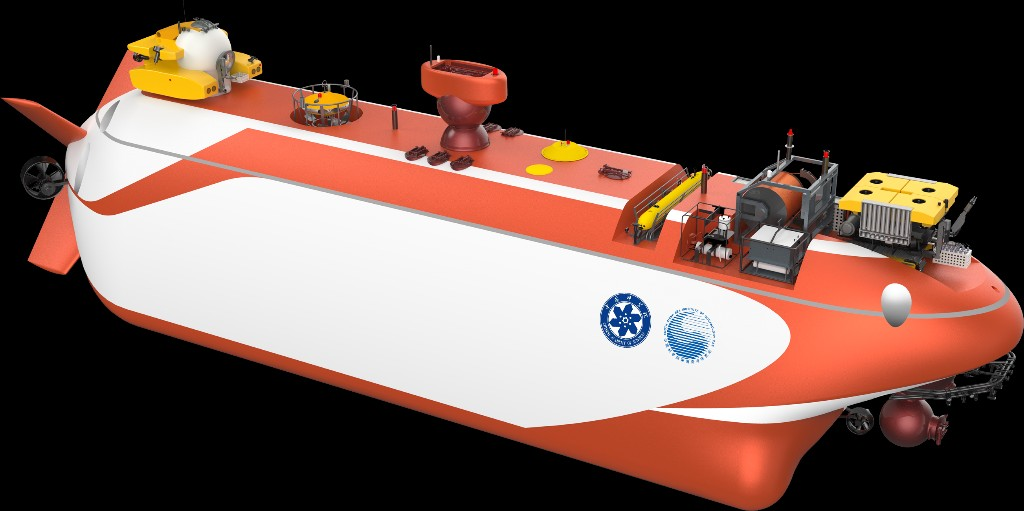 海底实验室分总体。