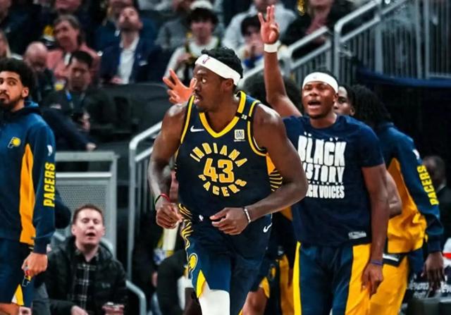 西亚卡姆25分率步行者领先凯尔特人，绿军第三节反扑未果