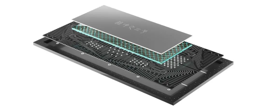 祖冲之三号芯片示意图。图片来源：中国科学技术大学