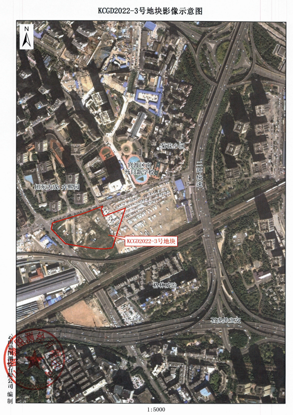 KCGD2022-3号地块位置示意图