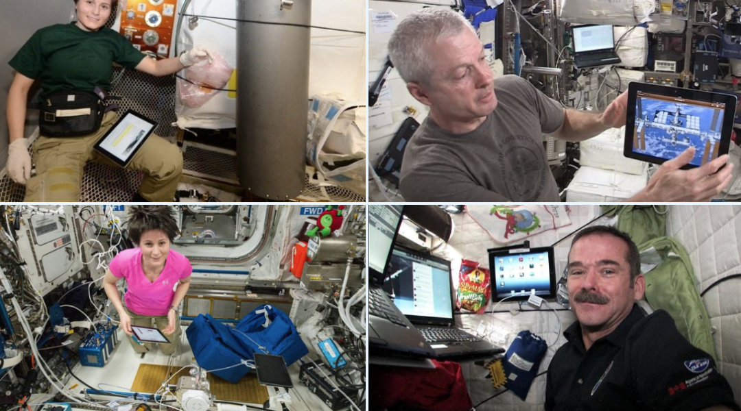 宇航员们普遍认为空间站中的iPad，只是一个拥有大号屏幕的iPod