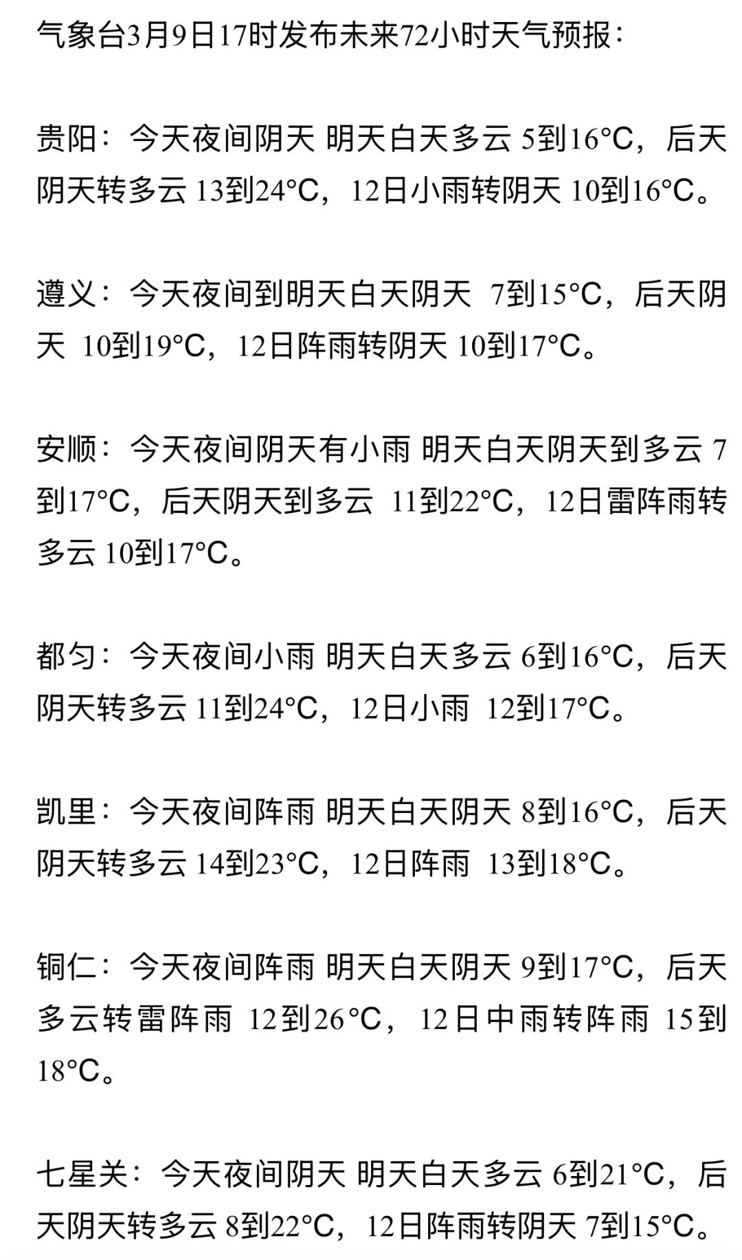 贵州三都天气预报预报