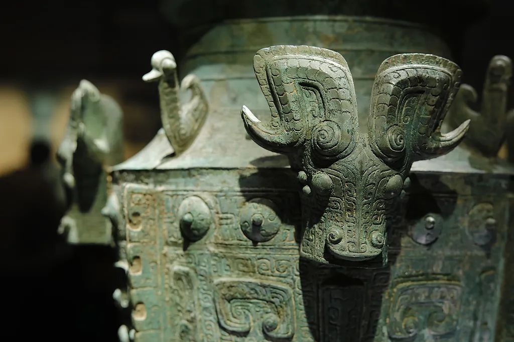 △三星堆遗址青铜罍。图据视觉中国