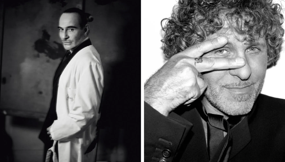 海盗爷（左）和Renzo Rosso（右），图源@John Galliano Instagram和Diesel