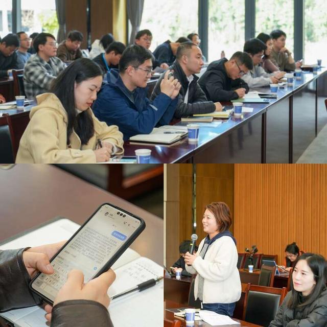 青年们认真聆听和互动。合肥市滨投公司团委供图