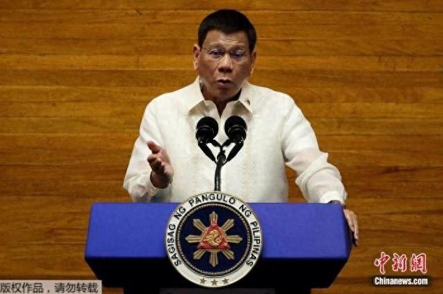 资料图：杜特尔特。