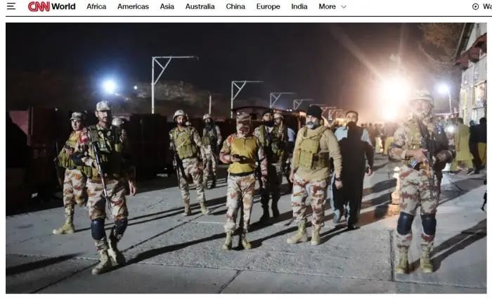 巴军突击队。图/美国有线电视新闻网