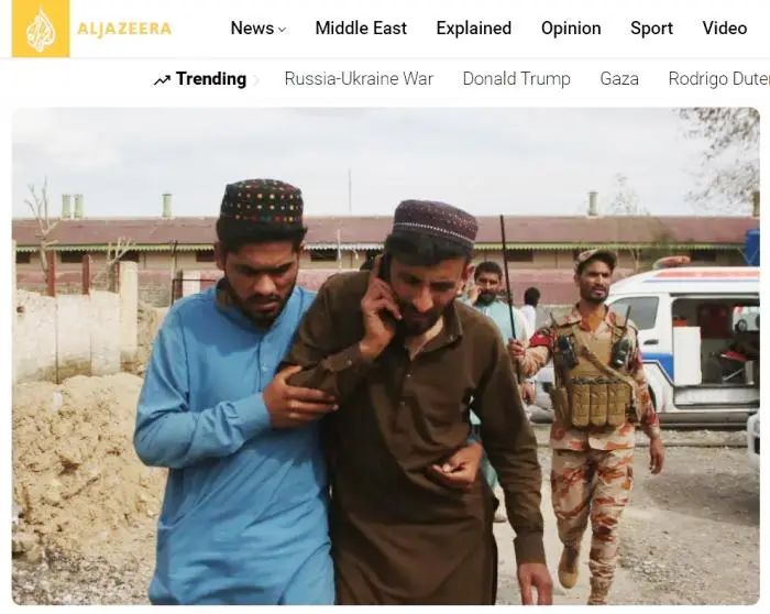 获救乘客。图/半岛电视台