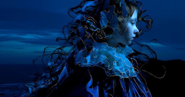 佳士得拍品、艺术家克莱尔·西尔弗的AI作品《女儿》。图片来源 佳士得官网