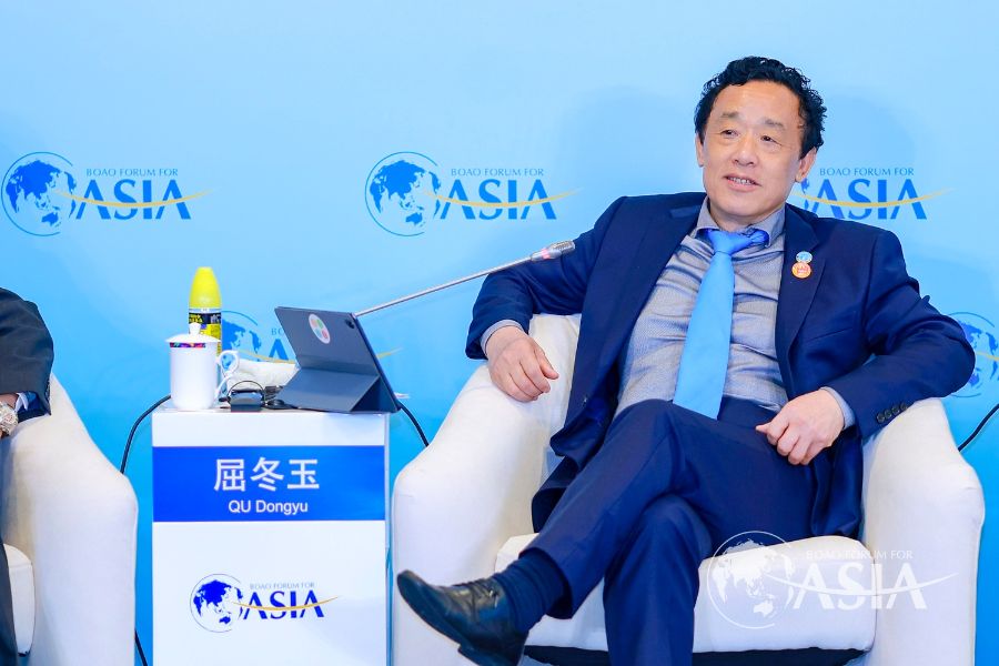 （联合国粮农组织总干事屈冬玉，资料图）