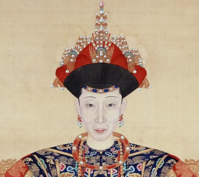 图8 《清人画孝仪纯皇后朝服像》