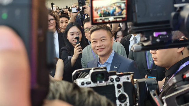 小鹏汽车董事长兼CEO何小鹏 观察者网摄