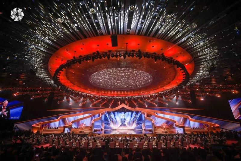 第十五届北京国际电影节开幕式现场。