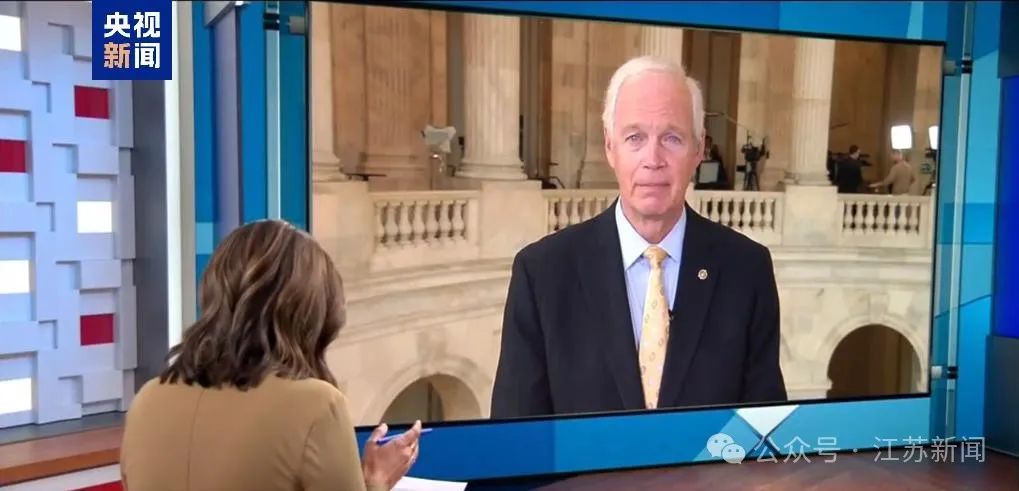 △威斯康星州共和党籍参议员罗恩·约翰逊称关税是“伤己伤人的钝器”。