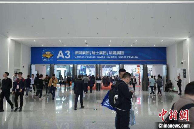 4月21日，第十九届中国国际机床展览会在北京市顺义区开幕。活动主办方供图