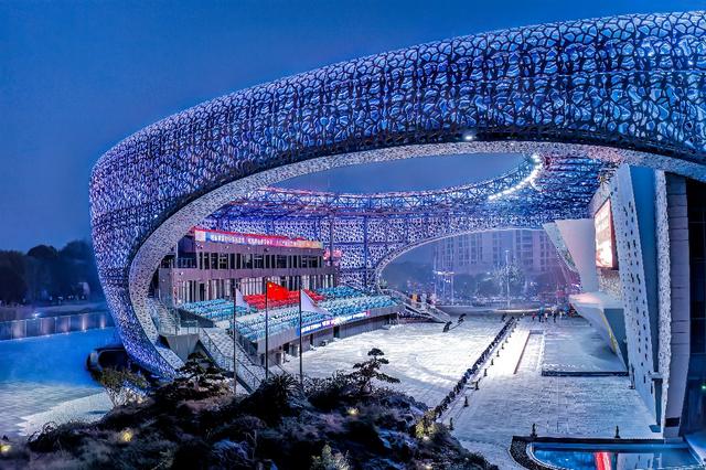 杭州亚运会攀岩项目举办地——羊山攀岩中心。 主办方供图