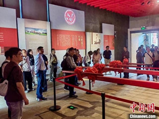 近日，30余家重点台企代表在宁波市宁海县走访。(北仑区官方供图)