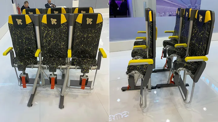 Aviointeriors 公司 的skyrider3.0 座椅（图片来源：SamChui.com）