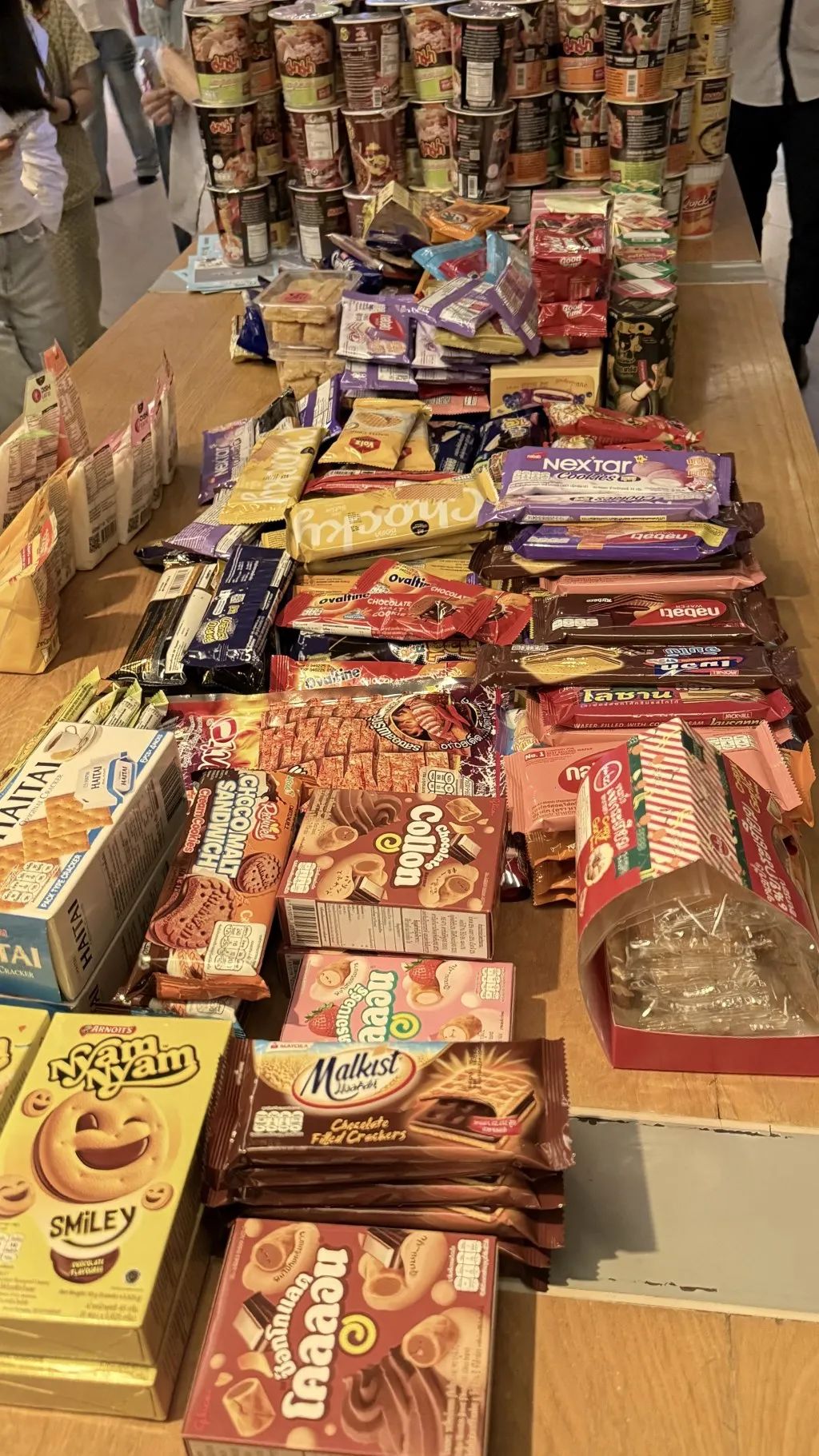 粉丝站为李梨所在酒店的粉丝们送来物资 受访者供图