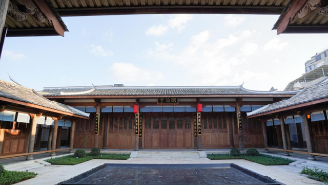 建安书院明伦堂。新华网发（葛悦月 摄）