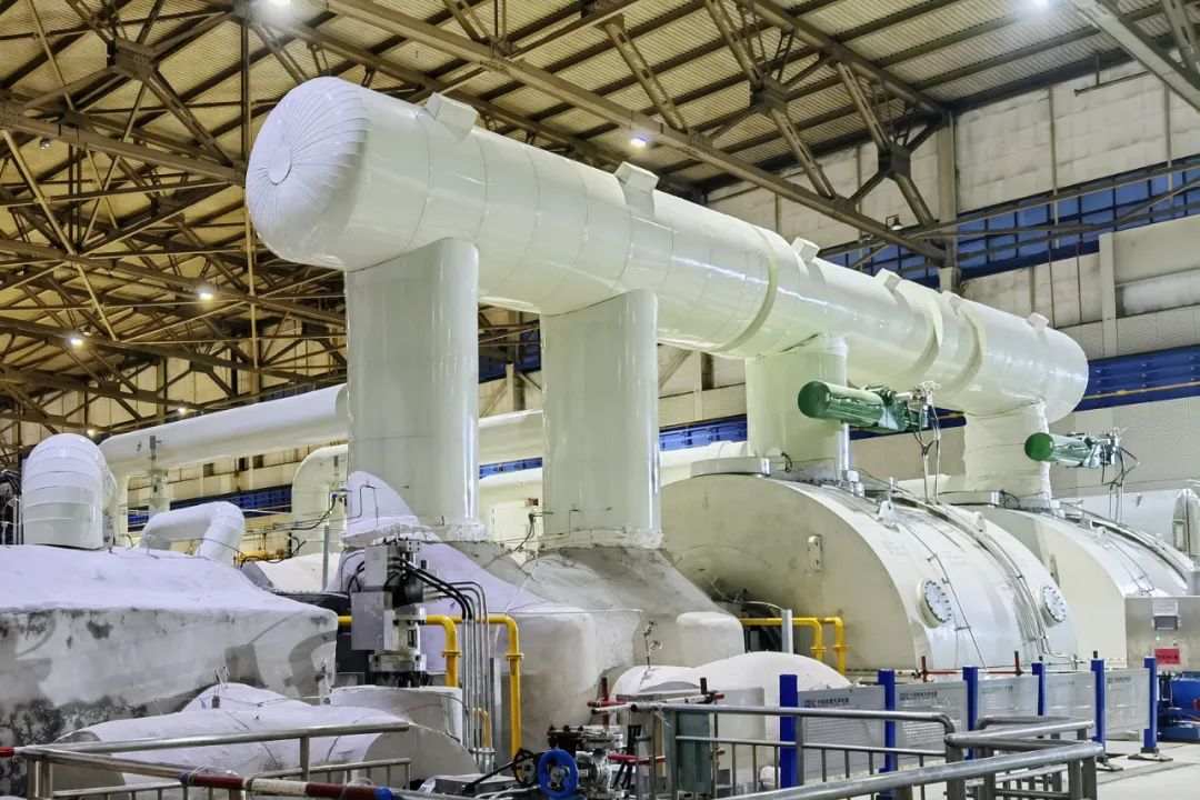 天津国能盘山发电有限责任公司经改造延寿后的汽轮发电机组