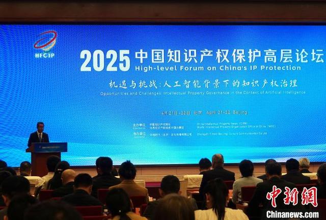 2025中国知识产权保护高层论坛在北京举行。中新网记者 孙自法 摄