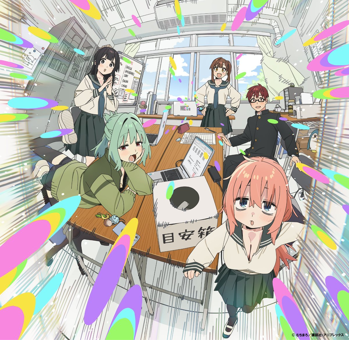 脑洞学生会、TV动画化决定!|学生会|横谷|監督_新浪新闻