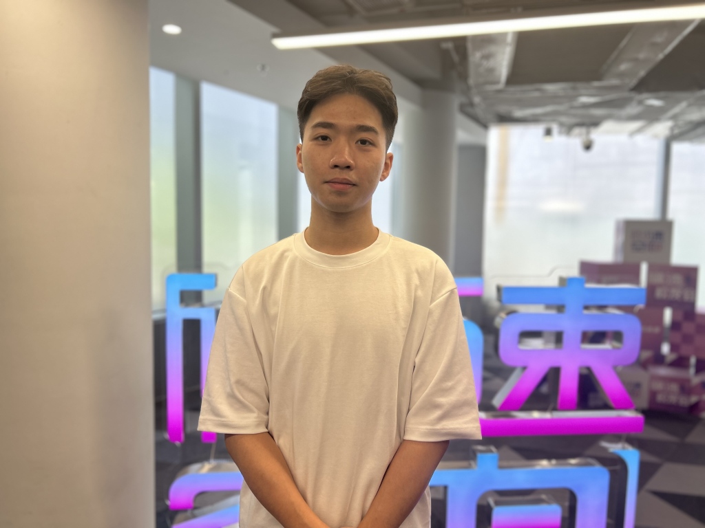 王殿仪，复旦大学-上海创智学院2024级在读博士生。澎湃新闻记者 李佳蔚 图