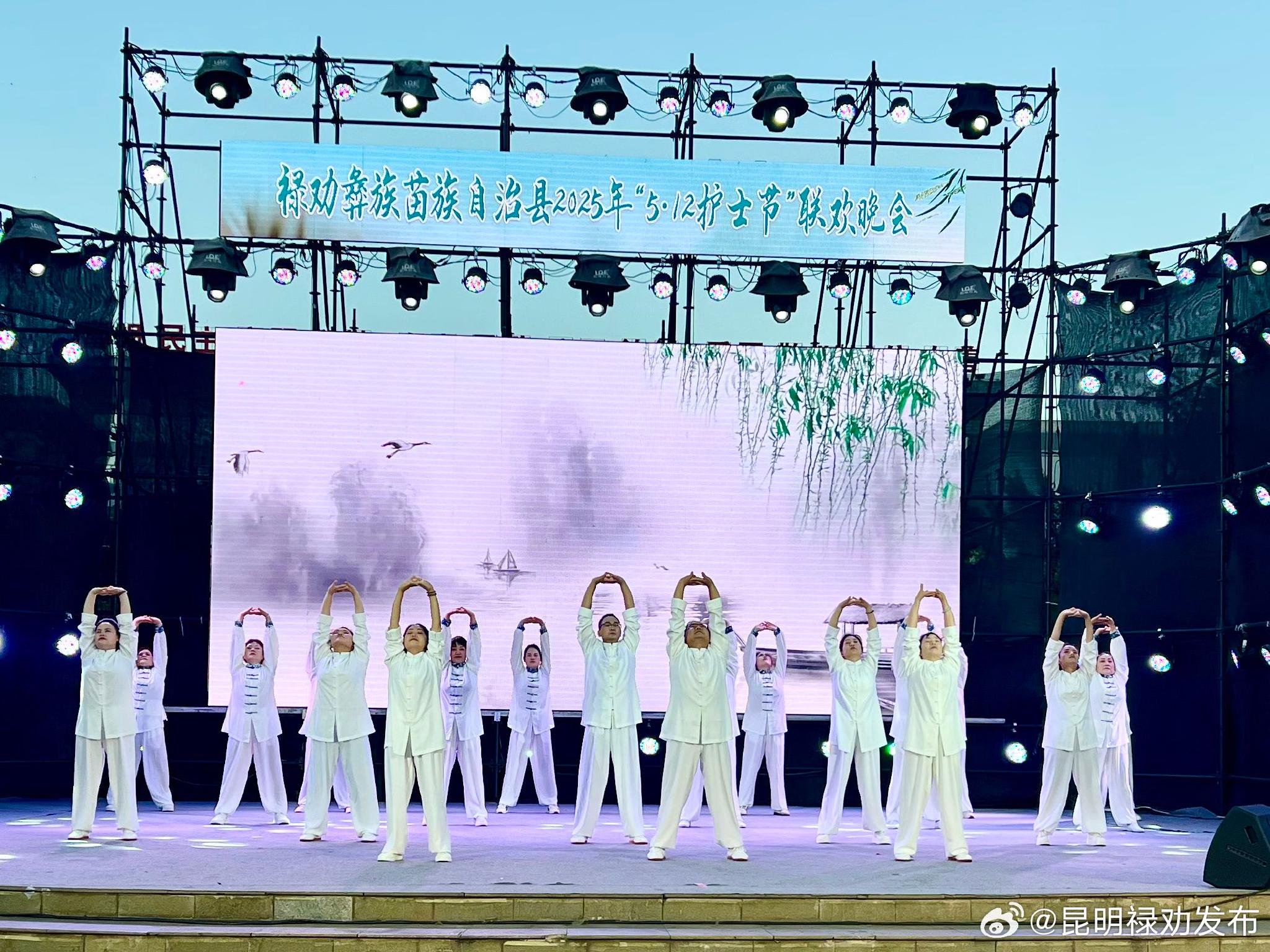 禄劝举办"5·12"护士节联欢晚会 多元节目展白衣天使风采