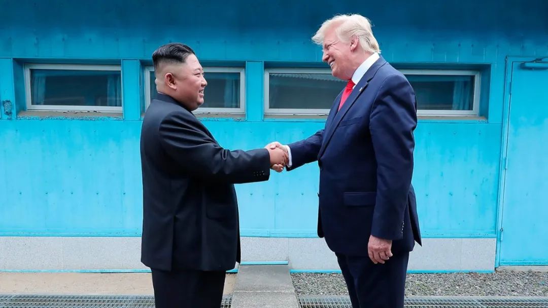 特朗普会见金正恩,2019年