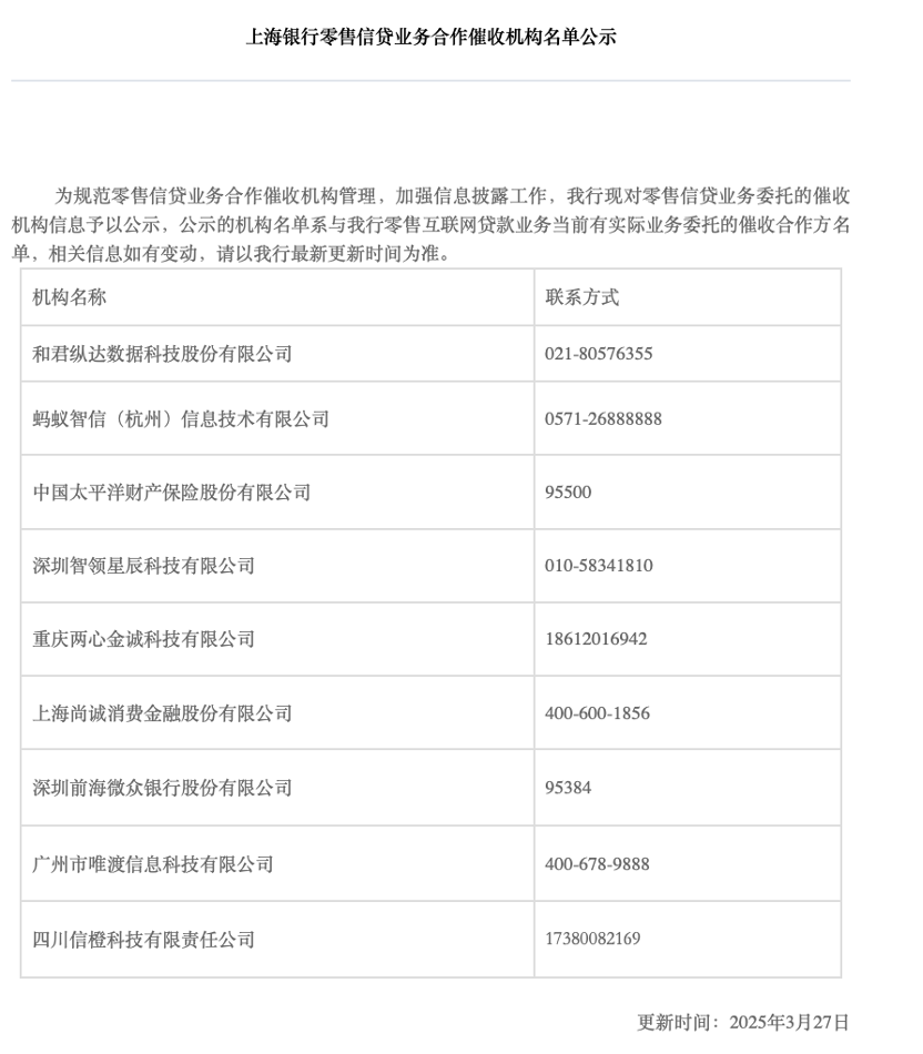 图示来源：上海银行官网