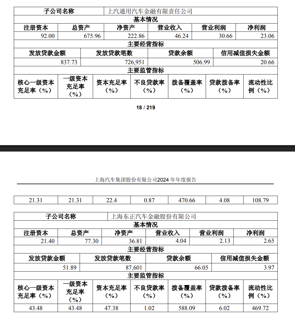 图源:上汽集团2024年年报