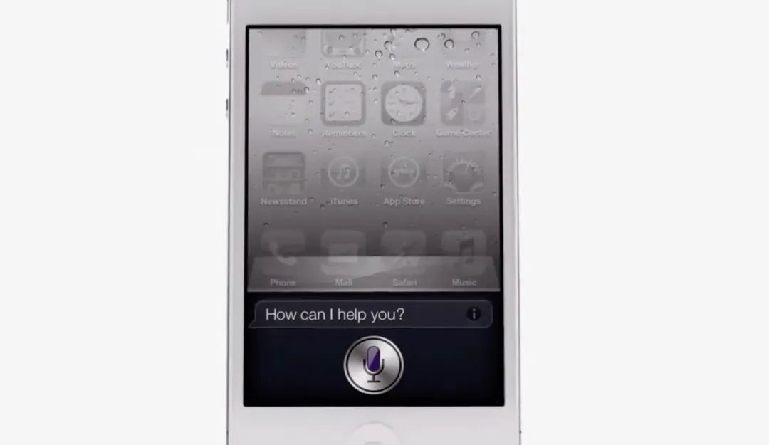 伴随着一代神机iPhone 4s共同发布的Siri｜图片来源：Apple