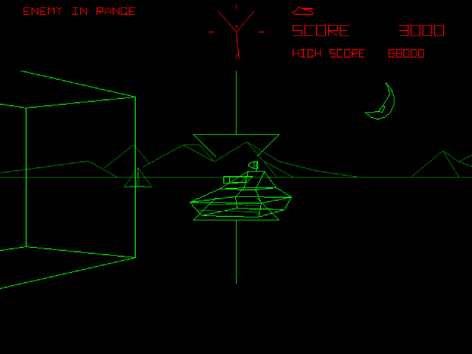 图6《战争地带》（Atari，AC，1980年）