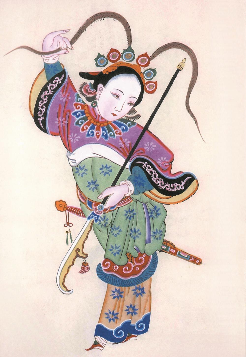 非遗瑰宝绵竹木版年画的千年传承