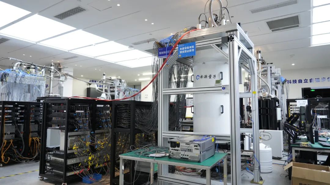 “本源悟空”超导量子计算机。图片来源：安徽省量子计算工程研究中心