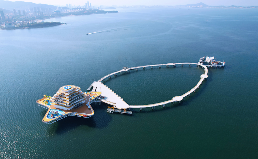 位于山东烟台的“耕海1号”项目。受访者供图