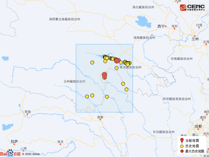 来源：中国地震台网