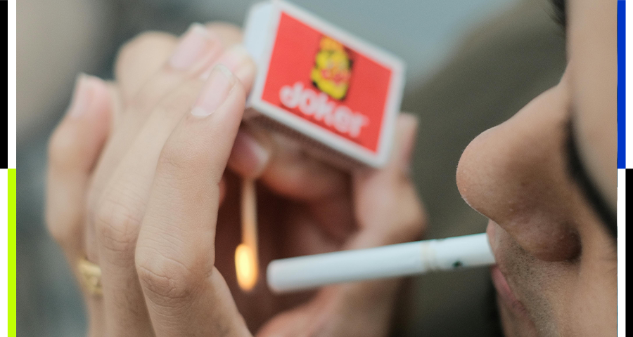 为什么总是社交中国香烟屁股？