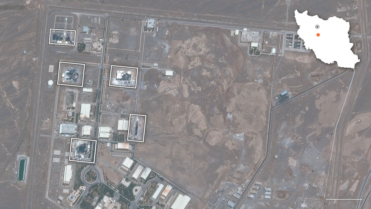 以色列空袭将伊朗3个关键核设施作为目标，美媒关注其受损程度