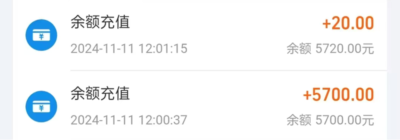 李红仅成功提现5720元。受访者供图