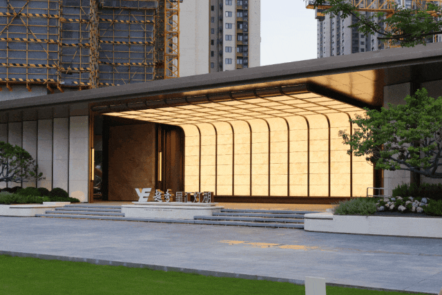 越秀·星汇灯湖实景图