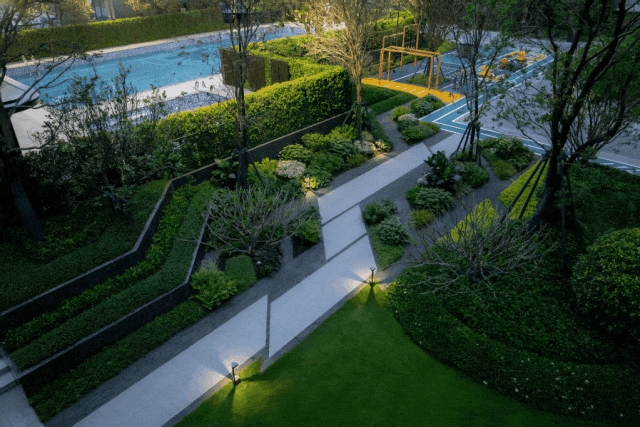 越秀·滨海花城实景图