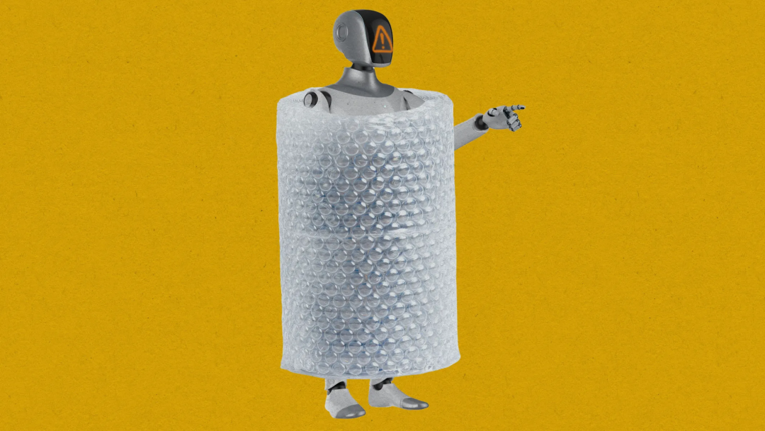 1.8米的类人生物机器人跌倒，IEEE呼吁制定新标准