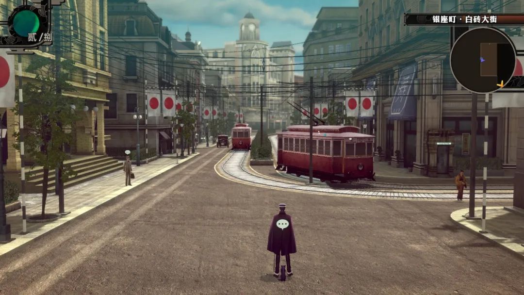 《雷道》重制版中的银座町街景