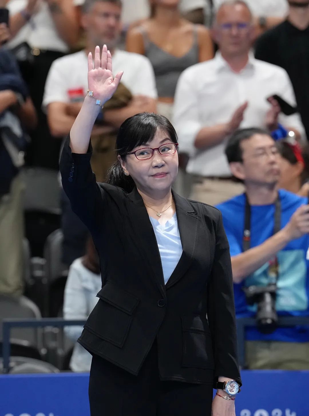 图为周继红。新华社记者 杜宇 摄