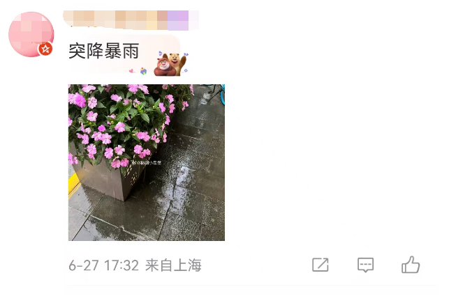 今天傍晚上海的天空 图片来源：黄小能